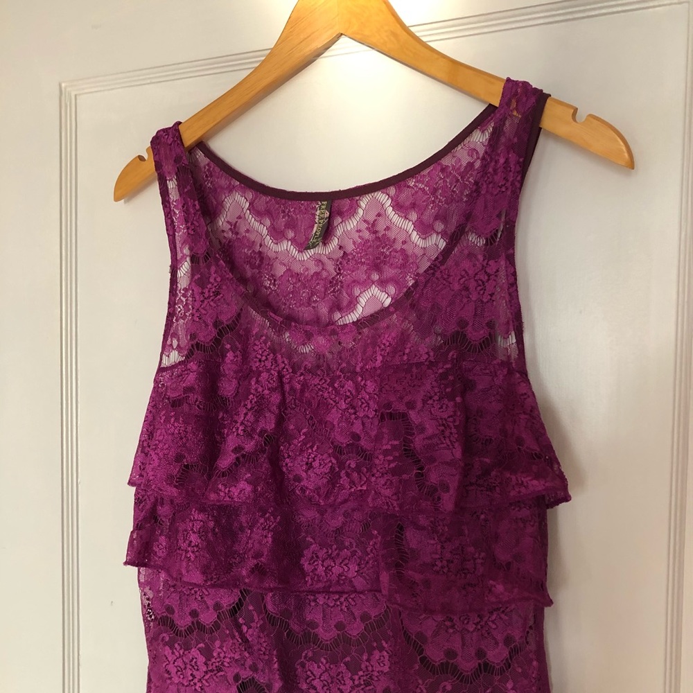 FP Ruffle Lace Dress - Picture 2 of 7